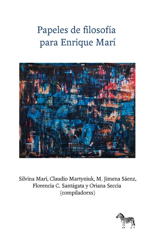 Portada de Papeles de filosofía para Enrique Marí